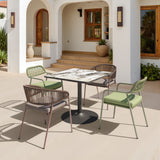 Rio Green Outdoor Dining Chair (Set of 2) by Zuomod at Eve Furniture