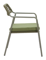 Rio Green Outdoor Dining Chair (Set of 2) by Zuomod at Eve Furniture