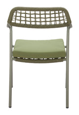 Rio Green Outdoor Dining Chair (Set of 2) by Zuomod at Eve Furniture