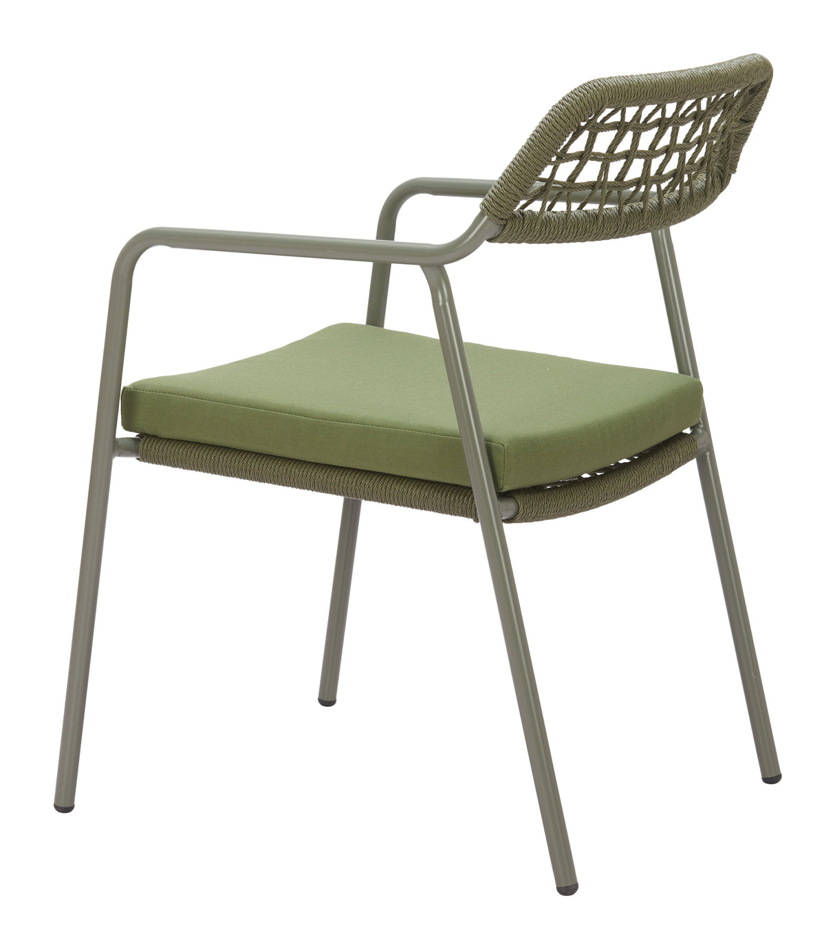 Rio Green Outdoor Dining Chair (Set of 2) by Zuomod at Eve Furniture