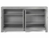 Rio Gray 4-Door Accent Cabinet by Steve Silver at Eve Furniture
