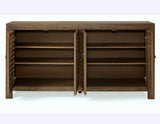 Rio Mocha 4-Door Accent Cabinet by Steve Silver at Eve Furniture