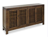Rio Mocha 4-Door Accent Cabinet by Steve Silver at Eve Furniture