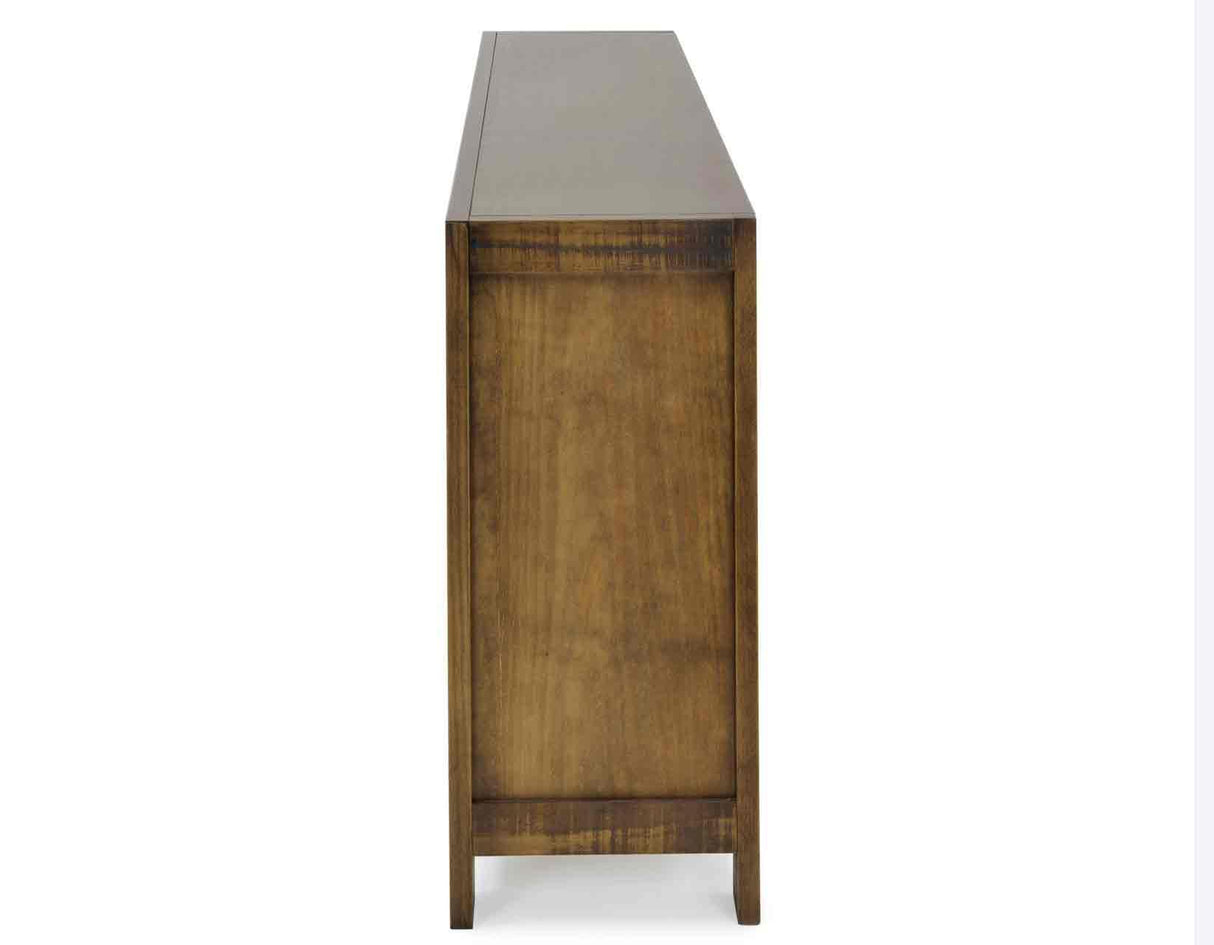 Rio Mocha 4-Door Accent Cabinet by Steve Silver at Eve Furniture