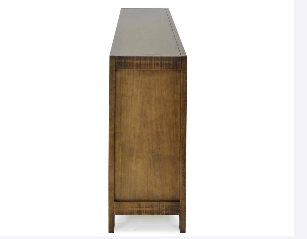 Rio Mocha 4-Door Accent Cabinet by Steve Silver at Eve Furniture