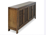 Rio Mocha 4-Door Accent Cabinet by Steve Silver at Eve Furniture