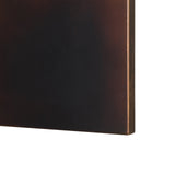 Rios Gold and Red Painted w/ Acid Wash Metal Wall Art by Mercana at Eve Furniture