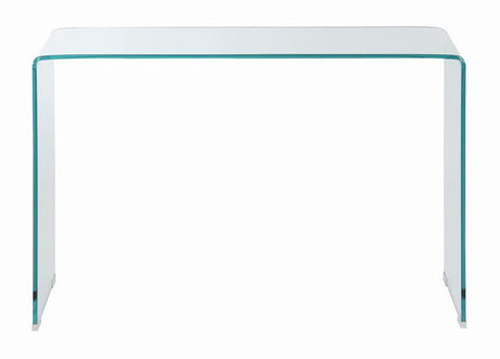 Ripley Clear Rectangular Sofa Table by Coaster at Eve Furniture