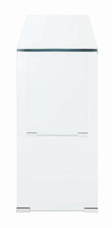 Ripley Clear Rectangular Sofa Table by Coaster at Eve Furniture