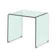 Ripley Clear Square End Table by Coaster at Eve Furniture
