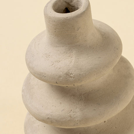 Ripple Paper Mache Bud Vase, Set of 4 by Mercana at Eve Furniture