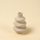 Ripple Paper Mache Bud Vase, Set of 4 by Mercana at Eve Furniture
