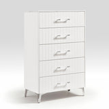 Ripple White Chest by Homelegance at Eve Furniture