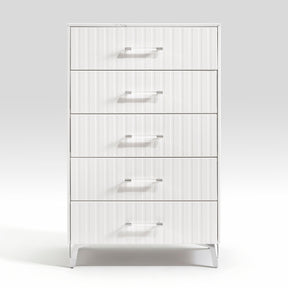 Ripple White Chest by Homelegance at Eve Furniture