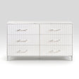 Ripple White Dresser by Homelegance at Eve Furniture