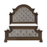Ripple White Eastern King Bed by Homelegance at Eve Furniture