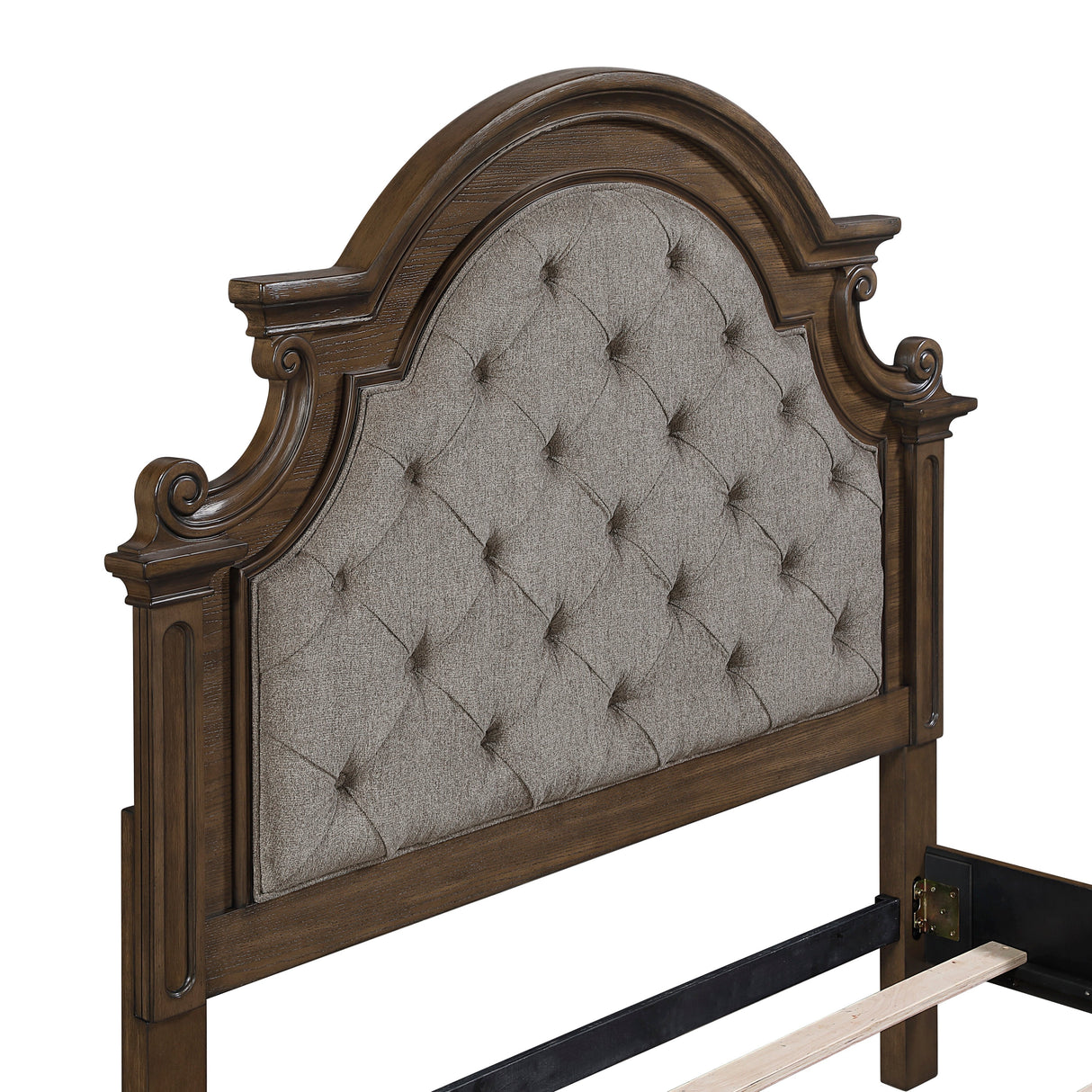 Ripple White Eastern King Bed by Homelegance at Eve Furniture