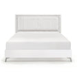 Ripple White Eastern King Bed by Homelegance at Eve Furniture