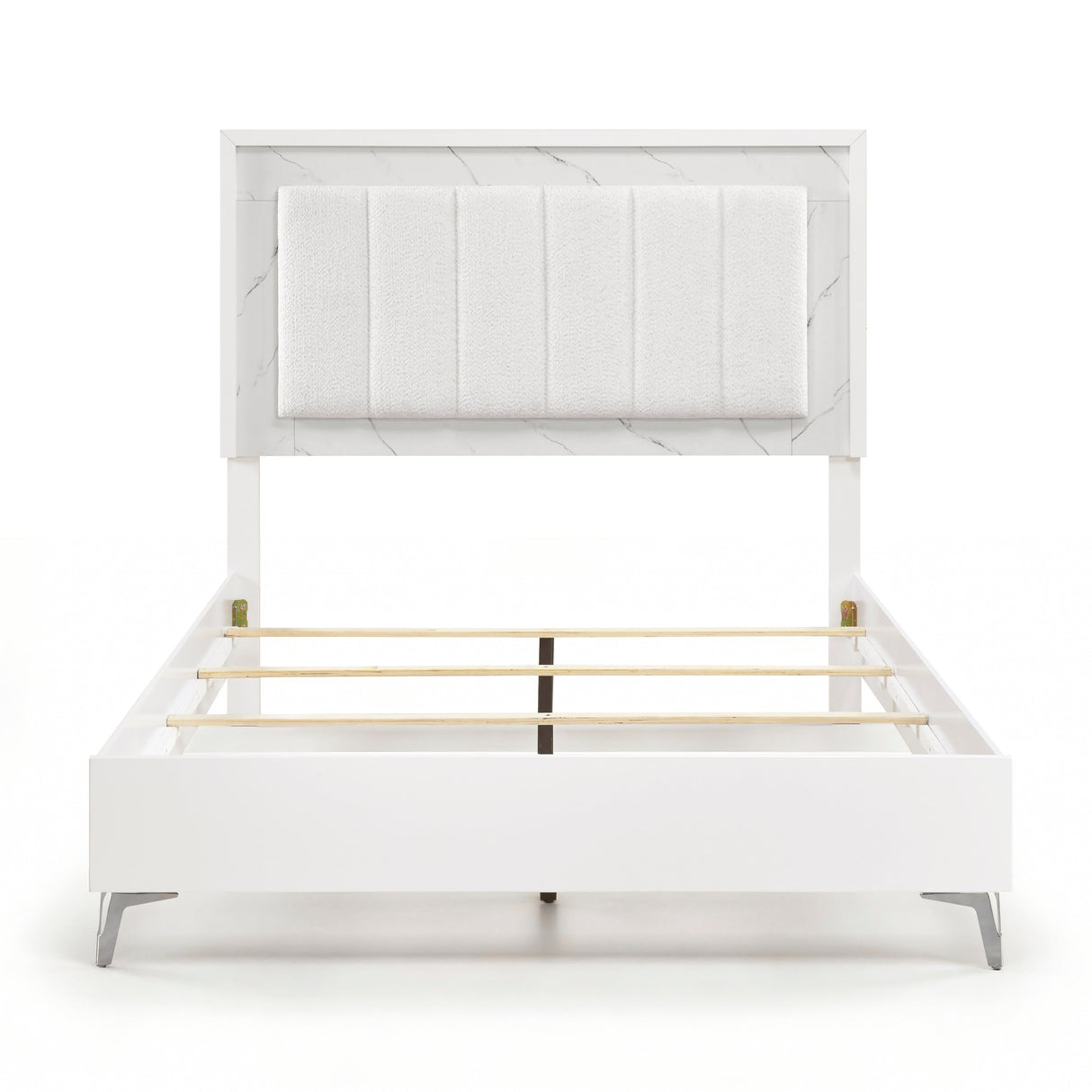 Ripple White Led Panel Bedroom Set by Homelegance at Eve Furniture