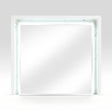 Ripple White Mirror by Homelegance at Eve Furniture