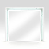 Ripple White Mirror by Homelegance at Eve Furniture