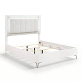 Ripple White Queen Bed by Homelegance at Eve Furniture