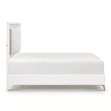 Ripple White Queen Bed by Homelegance at Eve Furniture