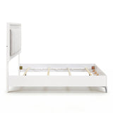 Ripple White Queen Bed by Homelegance at Eve Furniture