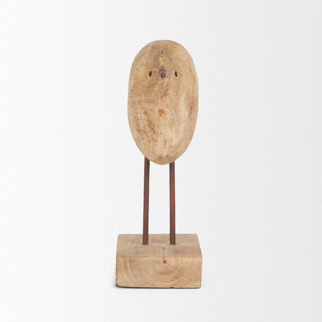 Riri Wooden Bird Decorative Object by Mercana at Eve Furniture