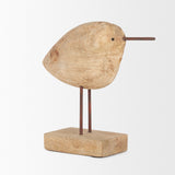 Riri Wooden Bird Decorative Object by Mercana at Eve Furniture
