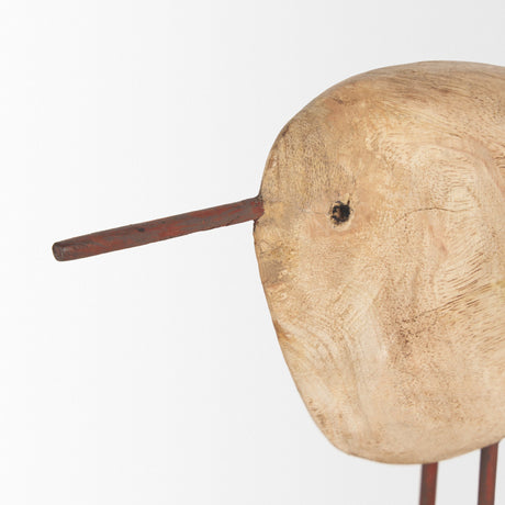 Riri Wooden Bird Decorative Object by Mercana at Eve Furniture