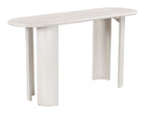 Risan Console Table Whitewashed by Zuomod at Eve Furniture