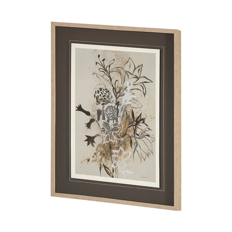 Rise & Shine I by Liz Jardine a Hand Embellished Textured Framed Art Print Matted under Glass by Mercana at Eve Furniture