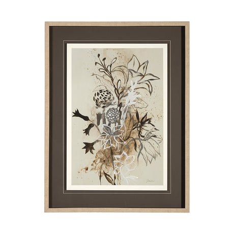 Rise & Shine I by Liz Jardine a Hand Embellished Textured Framed Art Print Matted under Glass by Mercana at Eve Furniture
