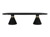 Rishi Rope 120" Oval Dining Table by TOV Furniture at Eve Furniture