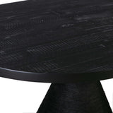 Rishi Rope 120" Oval Dining Table by TOV Furniture at Eve Furniture