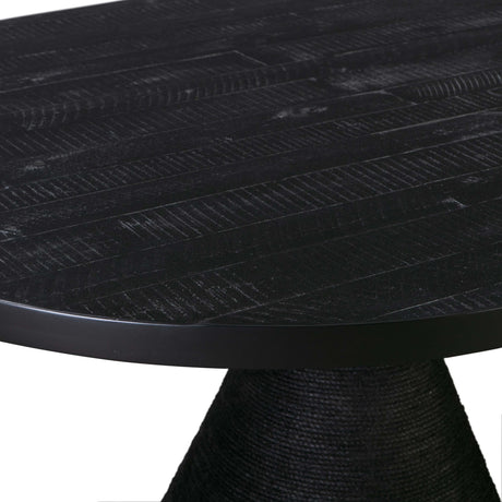 Rishi Rope 120" Oval Dining Table by TOV Furniture at Eve Furniture
