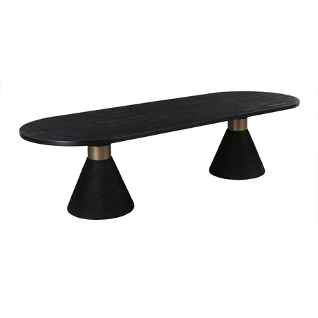 Rishi Rope 120" Oval Dining Table by TOV Furniture at Eve Furniture
