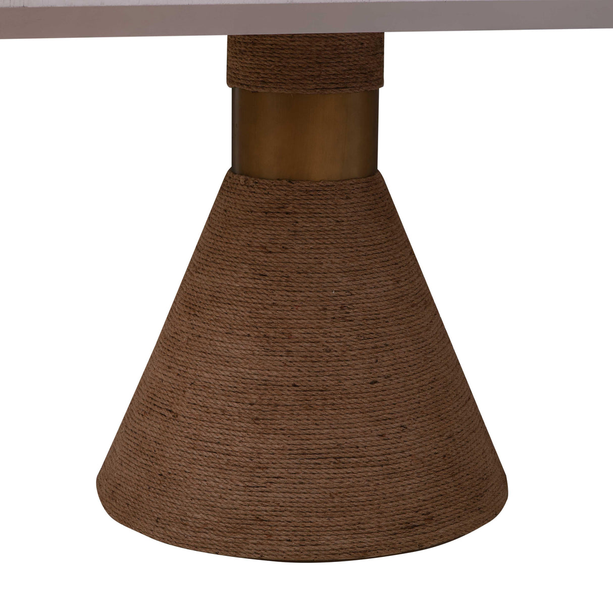 Rishi Rope 120" Rectangular Dining Table by TOV Furniture at Eve Furniture