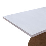 Rishi Rope 120" Rectangular Dining Table by TOV Furniture at Eve Furniture