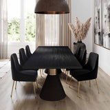 Rishi Rope 120" Rectangular Dining Table by TOV Furniture at Eve Furniture