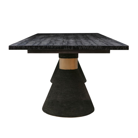 Rishi Rope 120" Rectangular Dining Table by TOV Furniture at Eve Furniture