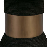 Rishi Rope 48" Round Dining Table by TOV Furniture at Eve Furniture