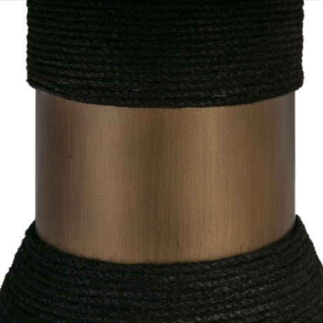 Rishi Rope 48" Round Dining Table by TOV Furniture at Eve Furniture