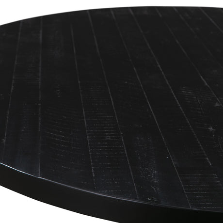 Rishi Rope 48" Round Dining Table by TOV Furniture at Eve Furniture