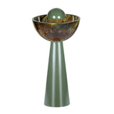 Rising Green Resin Table Lamp by TOV Furniture at Eve Furniture