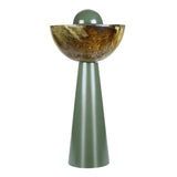 Rising Green Resin Table Lamp by TOV Furniture at Eve Furniture