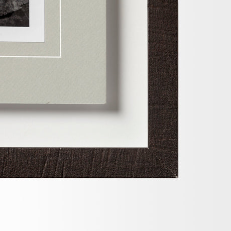 Rising Ridge I by Mercana Studio a Hand Embellished Textured Framed Art Print Matted under Glass by Mercana at Eve Furniture