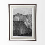 Rising Ridge I by Mercana Studio a Hand Embellished Textured Framed Art Print Matted under Glass by Mercana at Eve Furniture