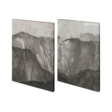 Rising Ridge I (Set 2) by Mercana Studio a Hand Embellished Textured Canvas by Mercana at Eve Furniture